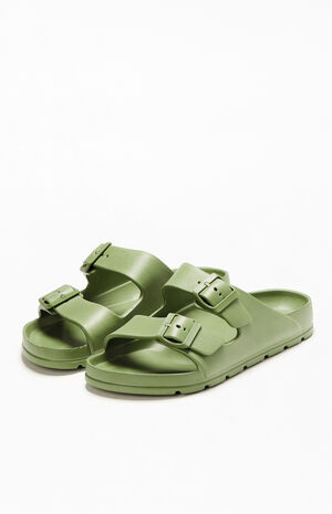 Women's Buckle Strap Sandals image number 2