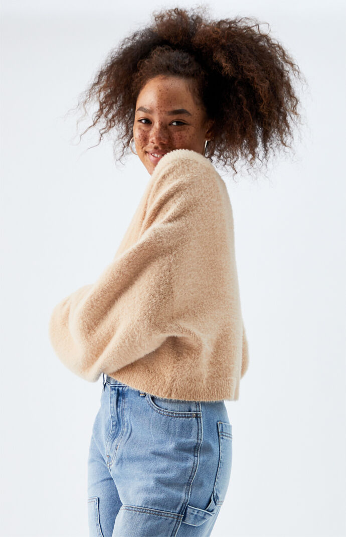 Fuzzy Cardigan