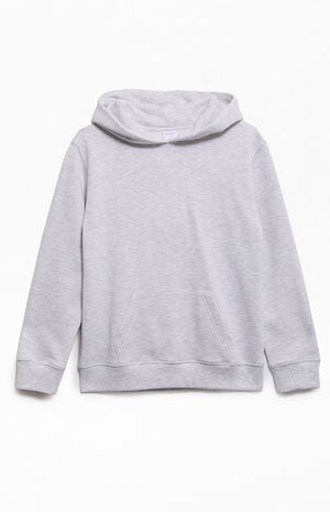 Heather Grey Core Pullover Hoodie image number 2