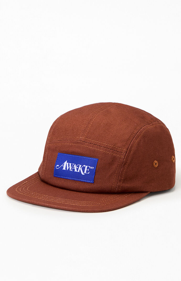 godier 1135r様 WAKE. Cap Nylon Exclusive Awake NY Brown Classic Logo 5 Panel Hat | PacSun