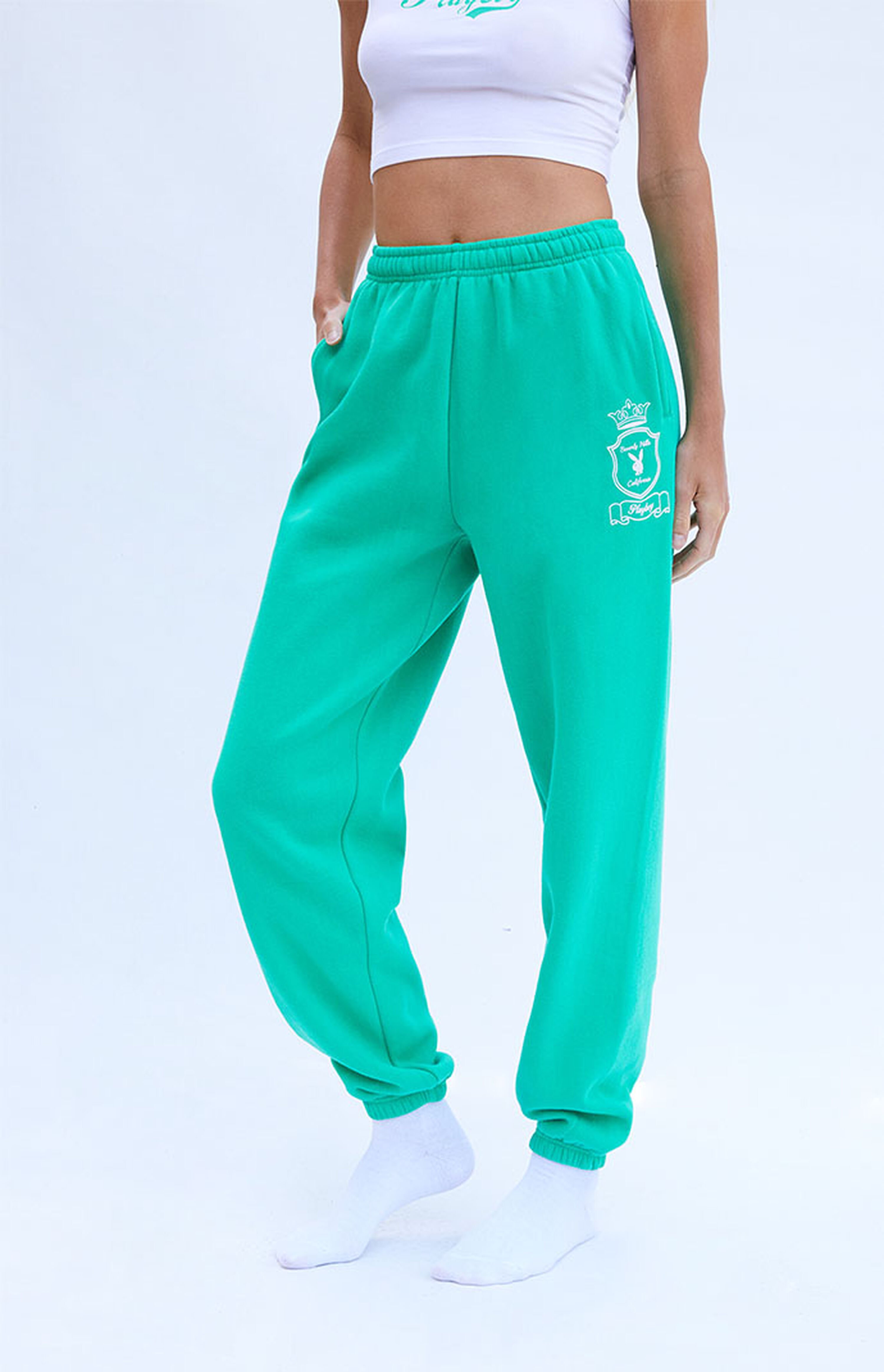 playboy bunny sweatpants pink
