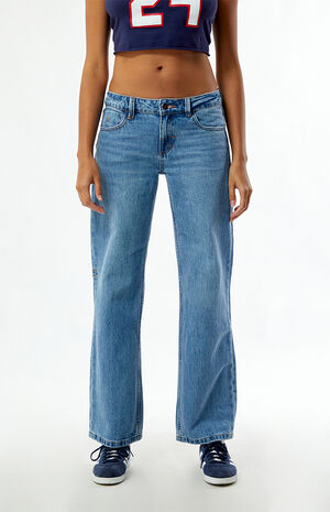 Saskia Low Rise Baggy Jeans image number 1