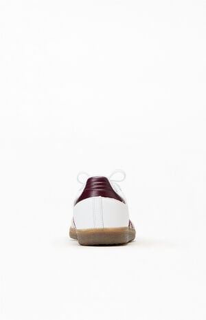 Women's Maroon Samba OG Sneakers image number 3