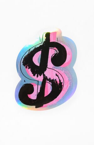 Dollar Sign 1982 Sticker image number 1