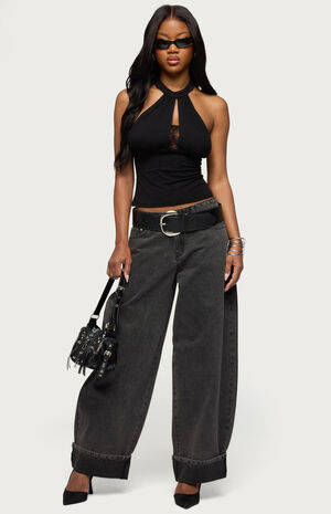 Kella Low Rise Baggy Jeans image number 5