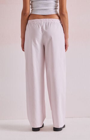 Linen Pull-On Pants image number 4