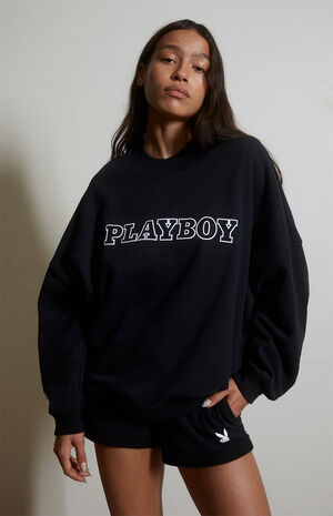 Playboy By PacSun Big Classic Crew Neck Sweatshirt | PacSun