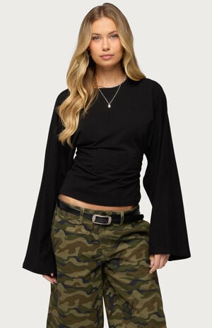 Charlisa Cinched Waist Top image number 1