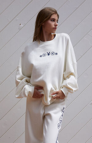 By PacSun Blue Crush Oversized Sweatshirt image number 1