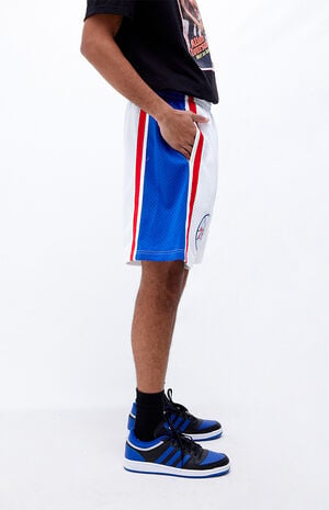 Mitchell & Ness shorts Philadelphia 76ers white Swingman Shorts