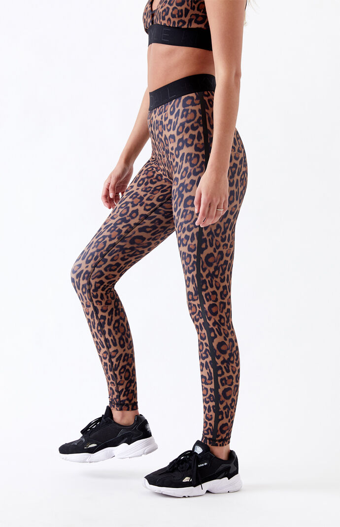 cheetah print leggings workout