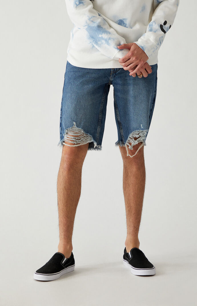 Indigo Blue 511 Slim Cutoff Denim Shorts