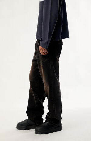 Boxcar Studded Straight Leg Jeans image number 3