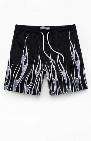 Iron Flames 6.5" Volley Swim Trunks