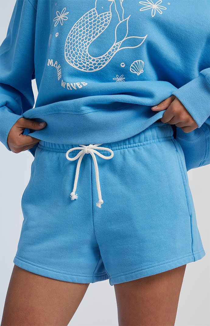 Pacsun Blue Sweat Shorts | PacSun
