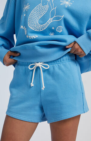 Blue Sweat Shorts image number 2