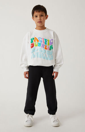 Black Basic Sweatpants image number 1