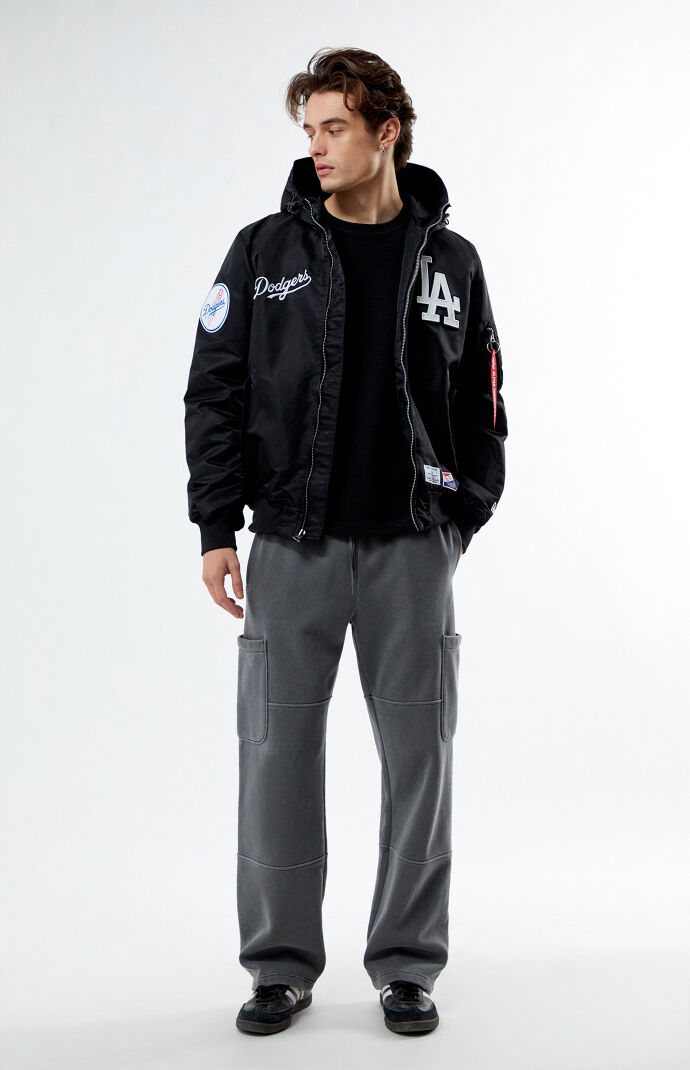 New Era x Alpha Industries LA Dodgers Bomber Jacket | PacSun