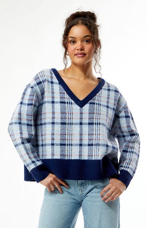 Eliza V-Neck Pullover Sweater image number 3