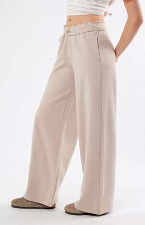 Pacific Sunwear Crest Bungee Flare Sweatpants image number 3