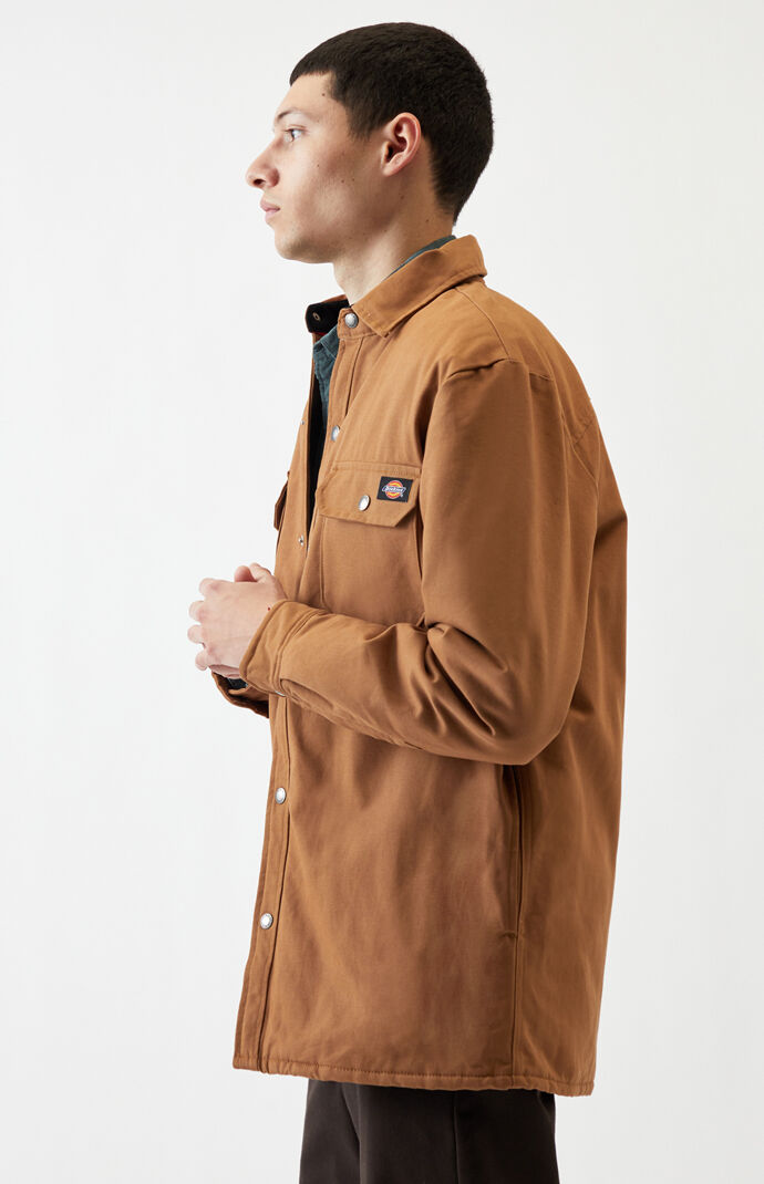 Flannel Lined Duck Shacket
