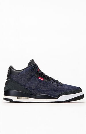 3 x Levi's Retro Denim Blue Shoes image number 1