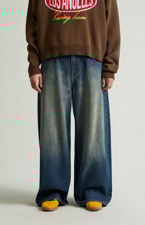 Ryder Ultra Baggy Jeans Dark Blue Tint image number 2