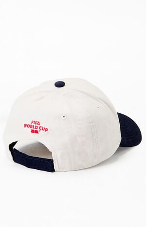 Two Tone USA Corduroy Dad Hat image number 2