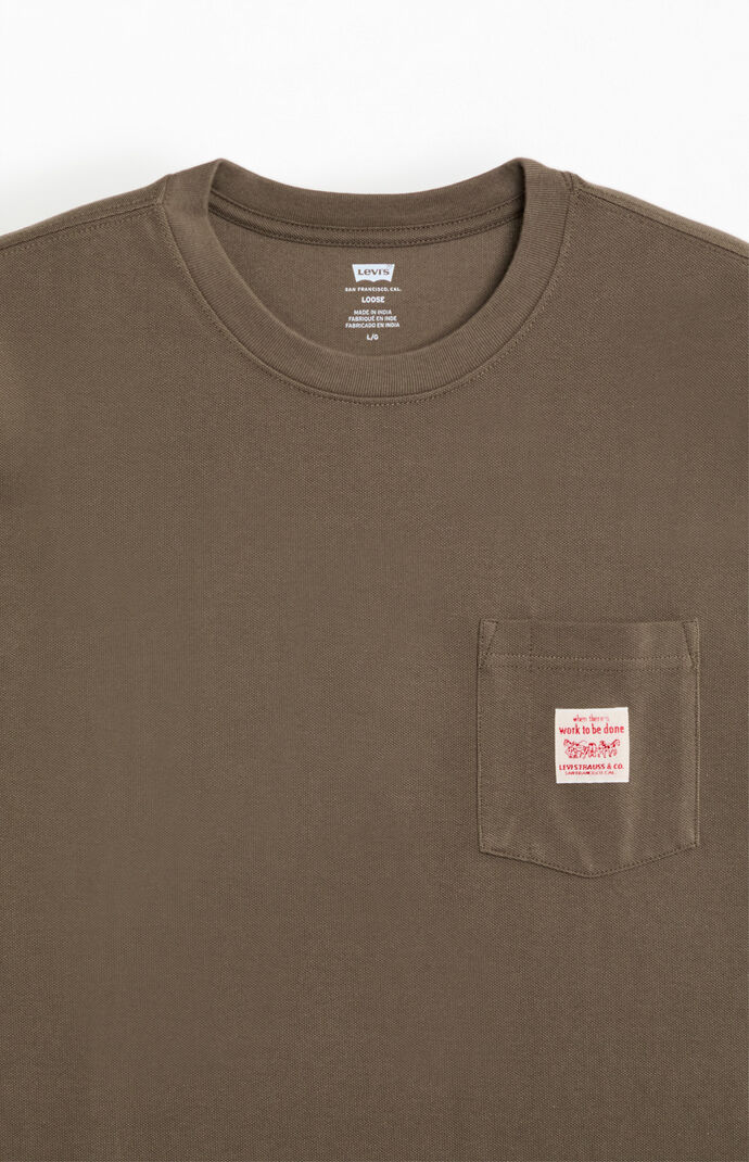 Levi's Brown Workwear Pocket T-Shirt