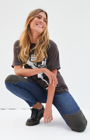 Two-Tone Super High Waisted Jeggings image number 2