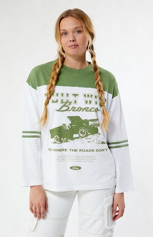 Bronco Long Sleeve Oversized T-Shirt