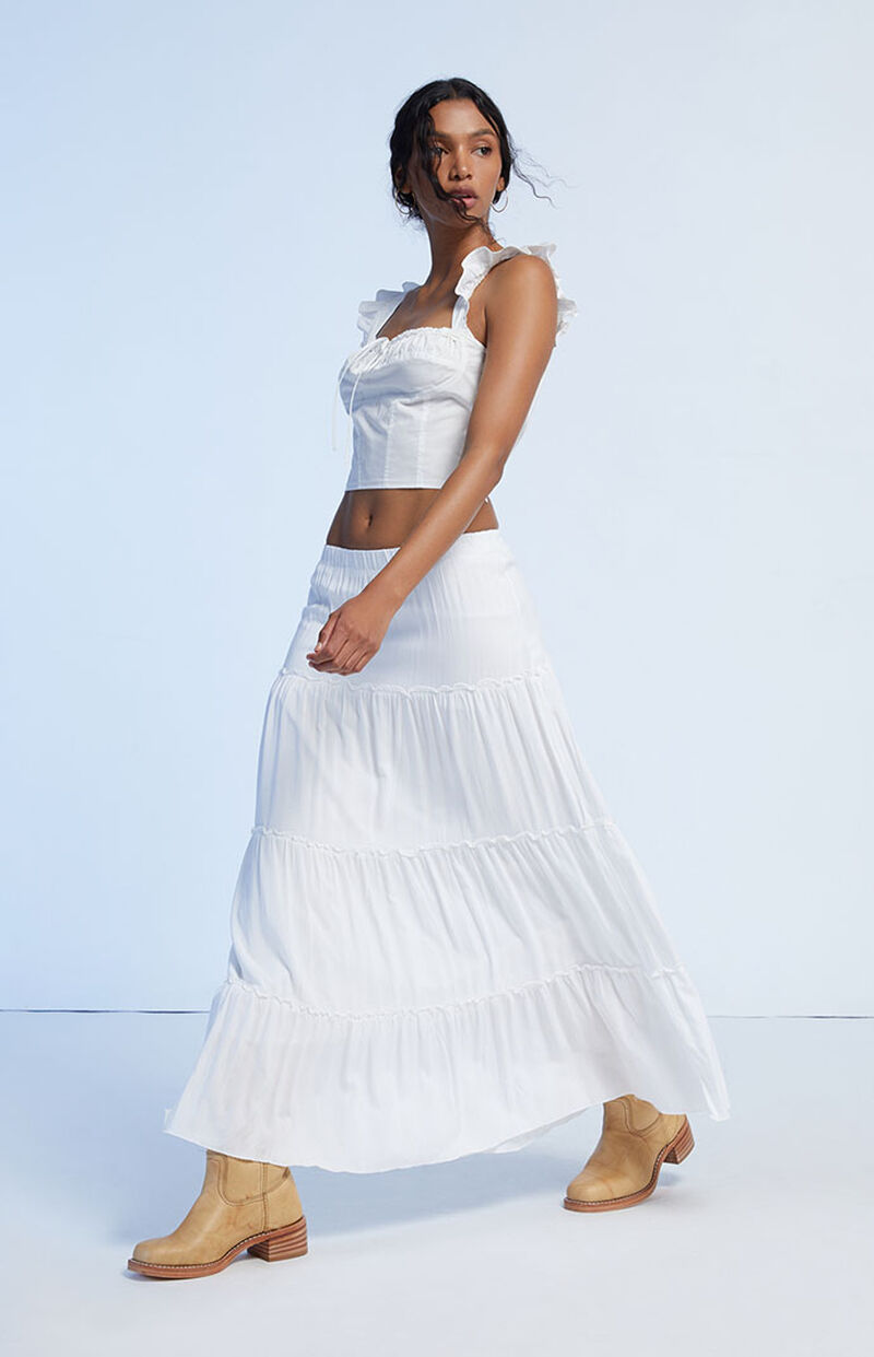 luq rhee tie front top