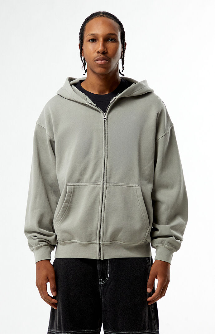 Pacsun Vintage Washed Full Zip Hoodie