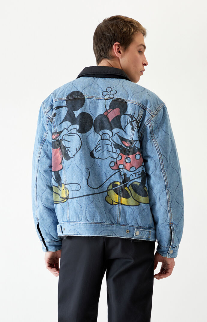 x Disney Vintage Sherpa Denim Jacket