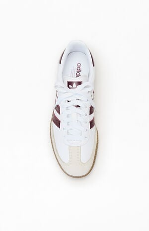 Women's Maroon Samba OG Sneakers image number 5