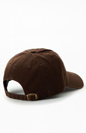 Brown NY Yankees Dad Hat image number 2