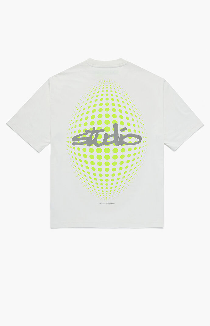 【2plan】Blan Lettering Print Short Sleeve Tee Comfort Color Puff Letter Tee C1717 – ACB Design