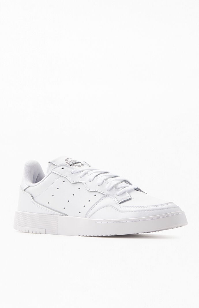 adidas supercourt all white