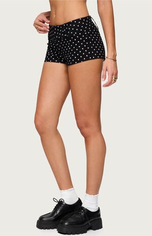 Twyla Polka Dot Stretch Shorts image number 2
