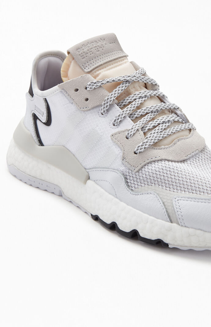 Adidas White Nite Jogger Shoes Pacsun