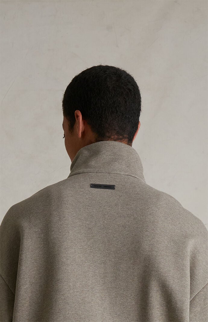 Fear of God ESSENTIALS Homestead Heather Modern Fleece Track Jacket