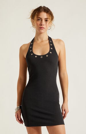 Riley Studded Ribbed Mini Dress image number 2