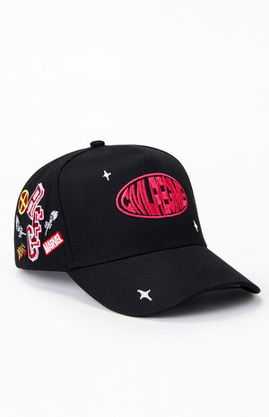 x X-Men '97 Metal Crest Snapback Hat image number 1