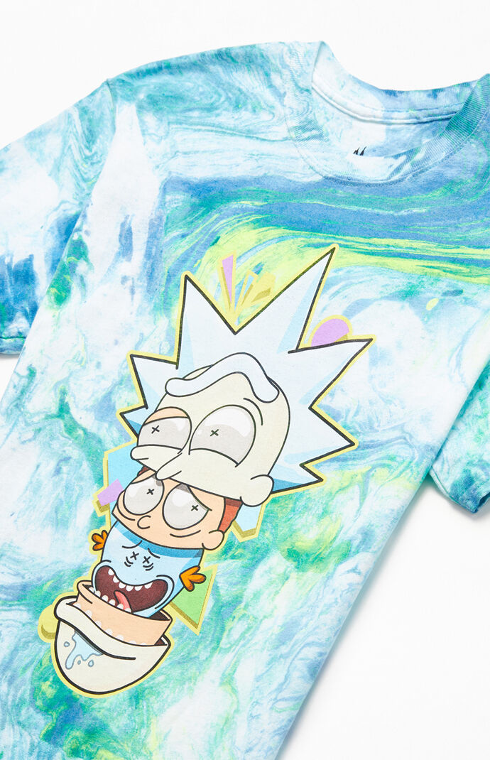 rick and morty tie dye sweatshirt