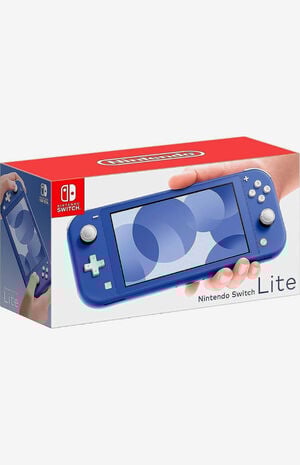 Blue Nintendo Switch Lite image number 1