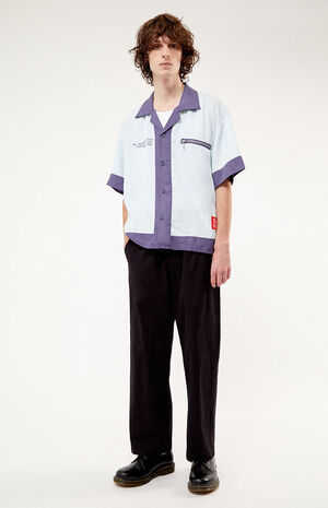 x PacSun Cropped Woven Shirt image number 4