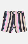 Hampus Lawn Stripe Swim Trunks Hampus Lawn Stripe Swim Trunks image number null