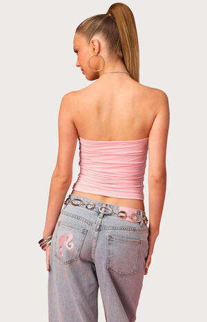 Barbie Curved Strapless Top image number 3