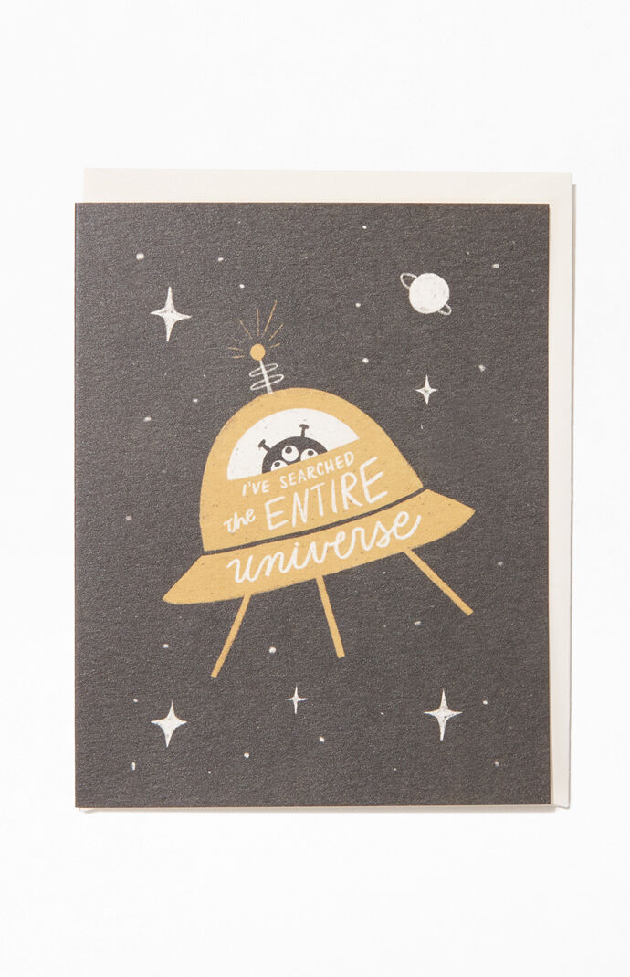 Universe Birthday Greeting Card