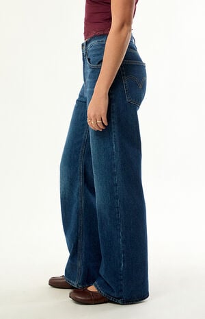 Women's Middy Loose Boot Jeans - Good Fortunes image number 3